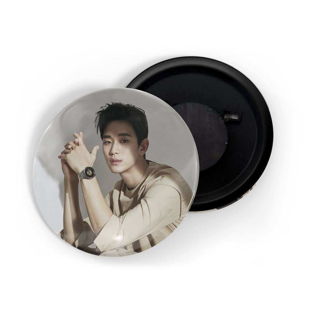 dhcrafts Fridge Magnet K-Drama Korean Actor Multicolour Kim Soo-hyun D5 Glossy Finish Design Pack of 1